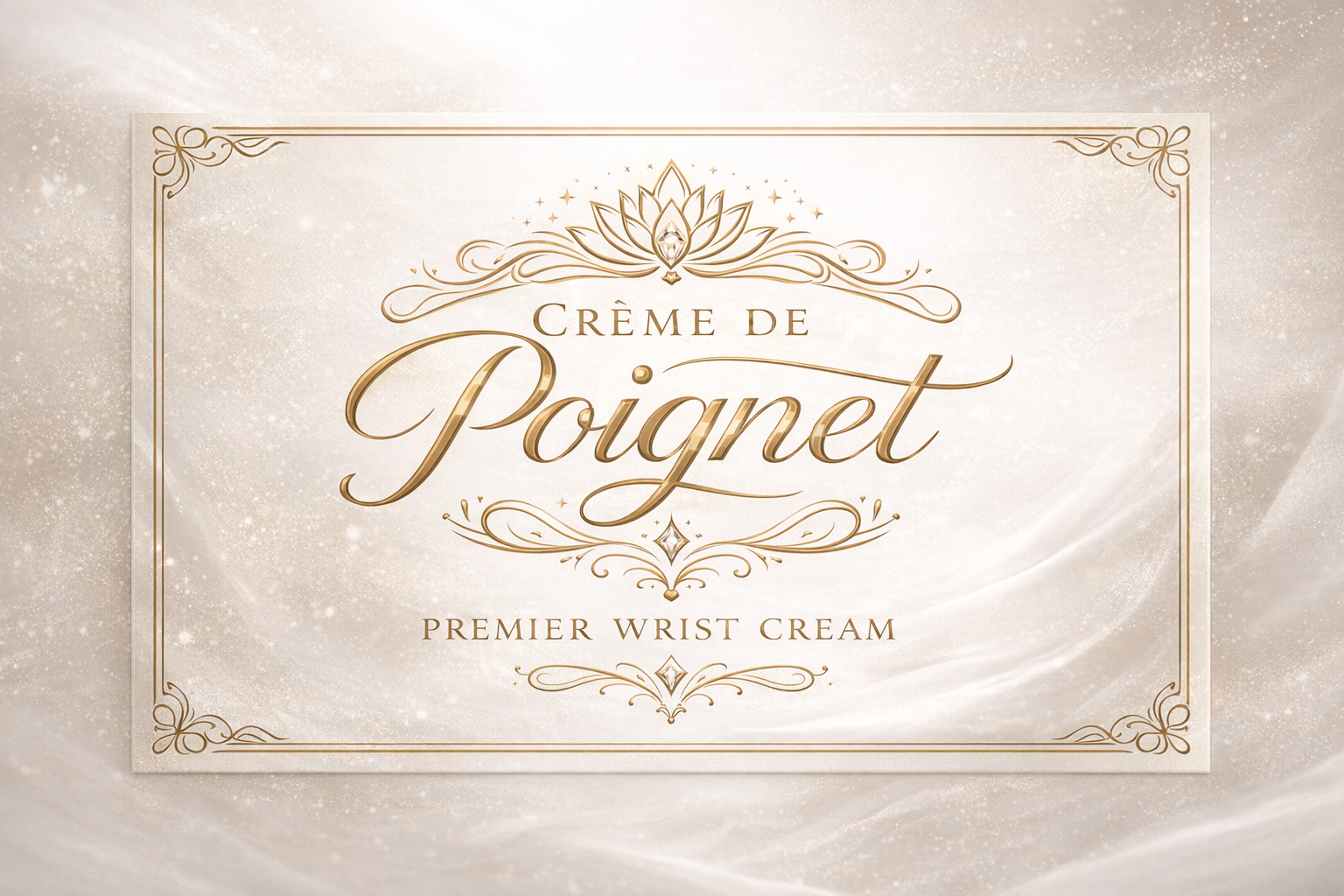 Crème de Poignet — Premier Wrist Cream label